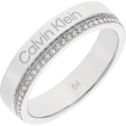 CK凯文克莱（Calvin Klein）Pretty系列 串精钢与PVD镀玫瑰金项链 KJCTMN200100