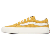 VANS 范斯SK8-Low橘色灯芯男女休闲板鞋 黄色 39