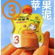 窝小芽 婴儿胡萝卜苹果泥 80g