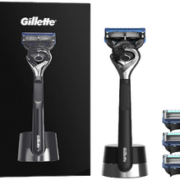 礼盒版！Gillette 吉列 Fusion5 ProGlide 锋隐致顺 男士剃刀礼盒（1刀架+4刀头+底座）  直邮含税到手约￥117.09