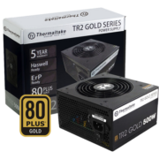 Tt（Thermaltake）额定500W TR2-500 电脑电源（80PLUS金牌/5年换新/主动PFC/智能温控风扇/支持背线）