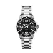 浪琴(Longines)瑞士手表 康卡斯潜水系列 机械钢带男表 L37414566