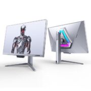 nubia 努比亚 红魔 GM001J 27英寸MiniLED显示器（3840×2160、160Hz、1ms、HDR1000，Type-C 90W）银翼版