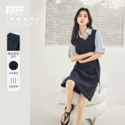 DUIBAI 对白 女士假两件连衣裙 DDQ093Q