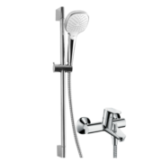 汉斯格雅（Hansgrohe） 花洒柯洛玛手持花洒多功能莲蓬头升降杆下出水龙头套装31940007 下出水龙头+升降杆+手持花洒