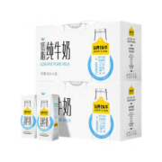 京东百亿补贴:认养一头牛 低脂纯牛奶200ml*12盒*2提