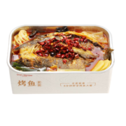 1号会员店 烤鱼香辣味鮰鱼加热即食川味熟食预制宵夜快手方便菜950g