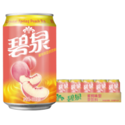 屈臣氏（Watsons）碧泉蜜桃茶 地道港式茶饮料 好喝不涩 330ml*24罐 整箱装