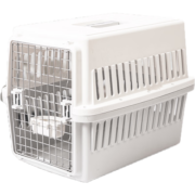 爱丽思 宠物航空箱外出箱子猫笼子便携 ATC-530 灰色 适合12KG内