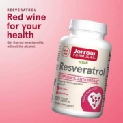 Jarrow Formulas 杰诺 白藜芦醇素食胶囊100mg*120粒