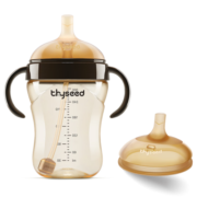 世喜婴儿奶瓶大宝宝PPSU奶瓶（3-10个月）防摔吸管奶瓶300ml