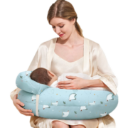 佳韵宝（Joyourbaby）哺乳枕喂奶枕授乳枕喂奶垫多功能靠枕哺乳神器用品 【A类纯棉】丘吉尔白熊