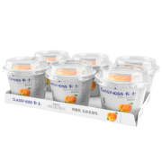 CLASSY·KISS 卡士 黄桃果粒鲜酪乳 100g*6杯*2件