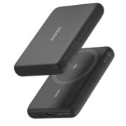 Anker安克521磁吸无线充电宝5000毫安时PD快充移动电源自带线适配iPhone14/13等 星夜黑 自带Type-C线
