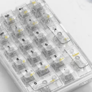 LEOBOG K21 无线三模透明数字小键盘套件 不含轴体键帽