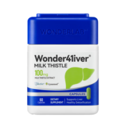 WONDERLAB奶蓟草护肝片 净肝胶囊60粒*6瓶 熬夜小魔方 加班熬夜必备 加班熬夜必备