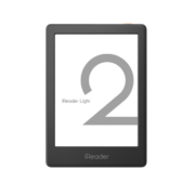 掌阅iReader Light2智能阅读本 电子书阅读器 6英寸墨水屏电纸书 32G星夜黑 云雾灰翻页键套装