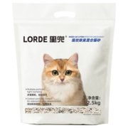 lorde里兜高品质混合豆腐猫砂除臭膨润土砂 高品质混合豆腐砂2kgx6袋