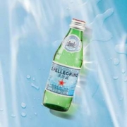 意大利进口，S.PELLECRINO 圣培露 充气天然矿泉水 玻璃瓶 250ml*6瓶