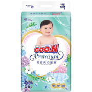 大王 GOO.N 婴儿尿裤花信风纸尿裤婴儿宝宝纸尿裤 环贴纸尿裤L56(9-14KG)