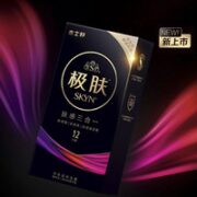 jissbon 杰士邦 SKYN极肤系列安全套 三合一组合装 共12只