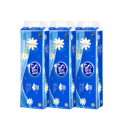太阳(Sun)洁柔无芯卷纸 加厚4层140g卫生纸*36卷 实芯卷筒纸蓝色厚实