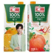 PLUS会员、需入会：汇源 果汁 100%果汁 1L*2盒 四款可选