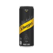 Schweppes 怡泉 可口可乐（Coca-Cola） 怡泉Schweppes无糖零卡苏打水汽水饮料整箱装 可口可乐出品 330ml*24罐