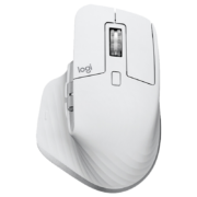 PLUS会员： logitech 罗技 MX Master 3S 2.4G蓝牙 双模无线鼠标 8000DPI