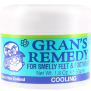 老奶奶臭脚粉（Gran’s remedy）新西兰进口Gran's remedy老奶奶除鞋臭脚运动粉除脚汗净化除味粉 经典款【薄荷味50g】