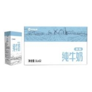 88VIP：倍佳希 纯牛奶脱脂牛奶1L*12盒 整箱