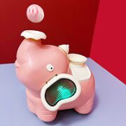 贝比心 儿童电动吹球小象玩具