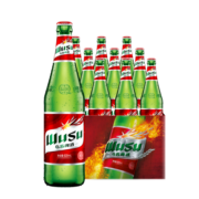 乌苏啤酒（wusu）新疆大红乌苏 烈性国产啤酒 产地随机 红乌苏620ml*9瓶