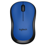 罗技（Logitech） M220无线鼠标笔记本家用轻音办公省电鼠标造型升级版 蓝色