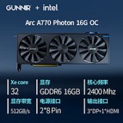 GUNNIR 蓝戟 Intel Arc A770/8G/端台式机电脑独显卡送1T固态硬盘