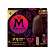 概率券：MAGNUM 梦龙 浓郁黑巧克力冰淇淋 64g*4支*4件