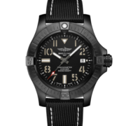 百年灵（BREITLING）复仇者系列  深潜海狼 自动机械男表 夜间任务版生日礼物 V17319101B1X1