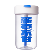名创优品（MINISO）打工人 大容量 高颜值 水杯 冷萃杯500ml