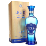 洋河 蓝色经典 海之蓝 浓香型白酒 52度 480ml 单瓶装 口感绵柔