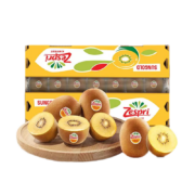 京东百亿补贴：佳沛 Zespri 新西兰金果黄心进口奇异果猕猴桃特大果礼盒 12枚特大果礼盒 单果135- 145g
