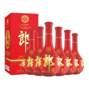 PLUS会员：郎酒 红花郎十 53%vol 酱香型白酒 558ml*6瓶+丰富赠品