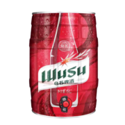 乌苏啤酒（wusu）大红乌苏 5L桶装(新老包装随机发货)