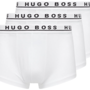 S码！BOSS Hugo Boss 雨果·博斯 男士弹力棉平角内裤3条装  直邮含税到手￥180