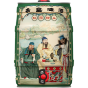 青岛啤酒博物馆青岛啤酒1903桃园三结义5L青岛博物馆奥古特酒液生啤扎啤精酿啤酒 青岛啤酒桃园结义5L桶啤