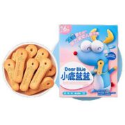 小鹿蓝蓝 婴幼儿磨牙棒原味64g宝宝零食 营养辅食 磨牙棒（6+~36个月适用）