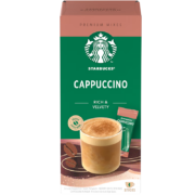 京东试用、plus会员、概率券:星巴克（Starbucks）速溶花式咖啡4袋装 卡布奇诺