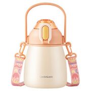 LOCK&LOCK LHC3311ORG 大肚保温杯 1000mL 橙色