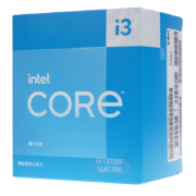 Intel 英特尔 酷睿 i3-13100F CPU处理器（4核8线程、LGA1700）盒装