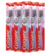 需入会：高露洁 Colgate 超洁纤柔备长炭软毛牙刷 5支