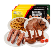 京东百亿补贴：周黑鸭 脖锁藕香干4盒 545g